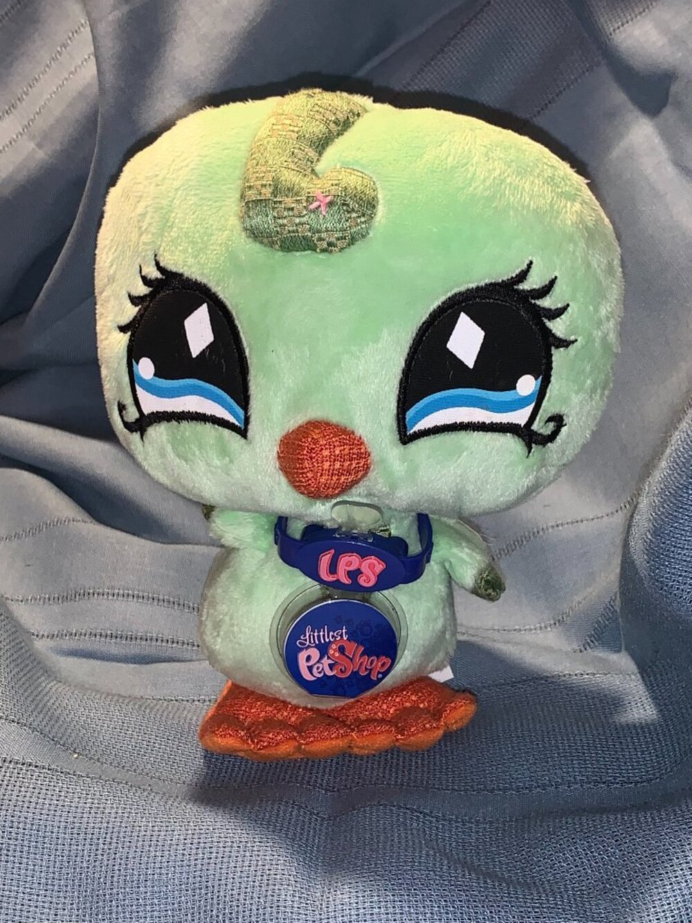 New 2007 Littlest Pet Shop Virtual Interactive Pet (VIP) - Green Bird